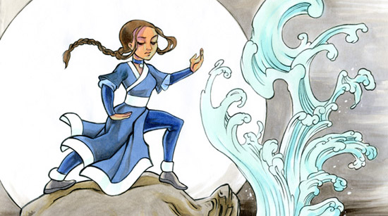 Water Goddess Katara from Avatar