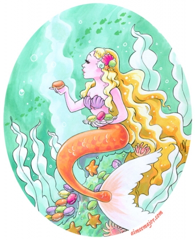 Mermaid and Macarons