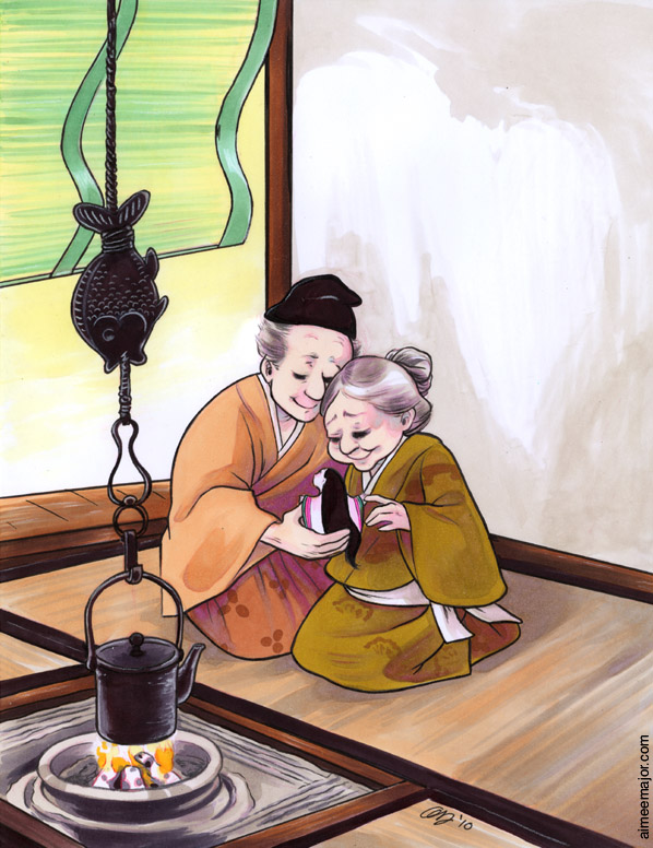 Kaguya-hime's Parents, bamboo princess