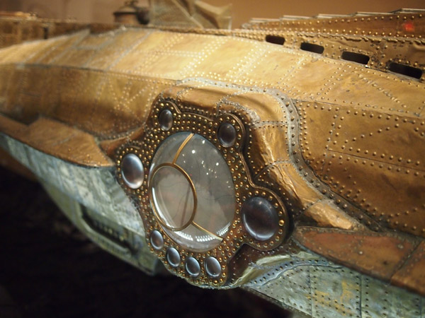 Nautilus filming model from 20,000 Leagues Under the Sea
