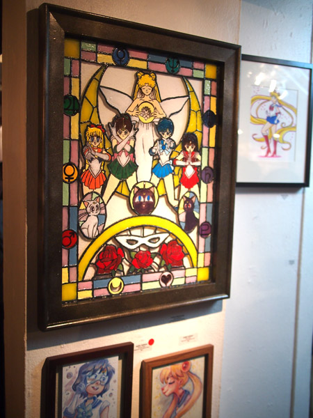 Meatball Head Sailor Moon Art Show at Meltdown Comics
